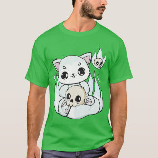 T-shirt Arctic Fo Joue Avec Kawaii Halloweenoy Pour Horreu