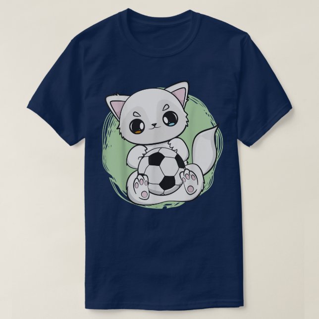 T-shirt Arctic Fo Joue Soccer Et Kawaii Football Team Sp (Design devant)