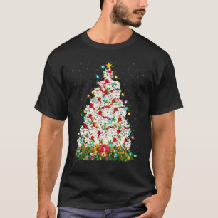 T-shirt Arctic Wolf Xmas Lights Arctic Wolf Christmas Tr