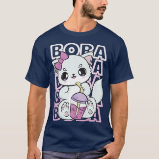 T-shirt Arctique Pour Boire Du Thé De Bulle De Lait De Fra