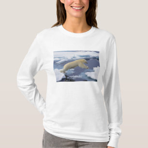 T-shirt Arctique, Svalbard, Ours polaire s'étendant