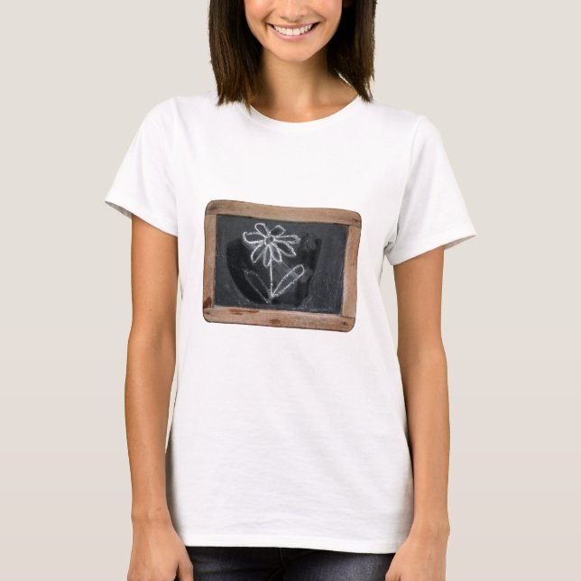 T-shirt Ardoise 06 - Doodles #01 (Devant)