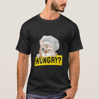 T-shirt are you hungry cat lovers design 