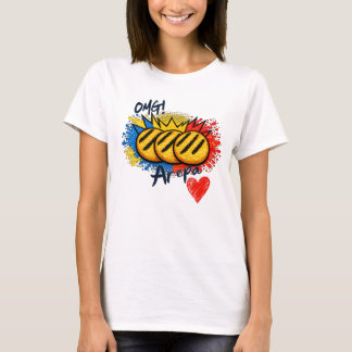 T-shirt Arepa Lovers OMG VE