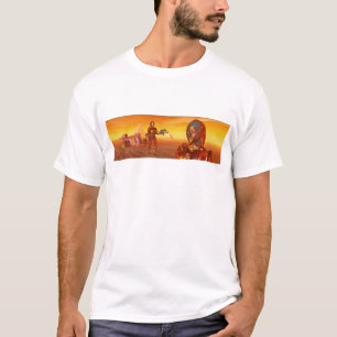 T-SHIRT ARES DANS LE DÉSERT D'HYPERION