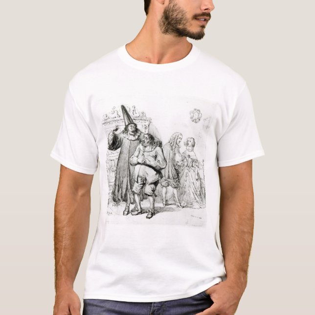 T-shirt Argan et Monsieur Purgon (Devant)