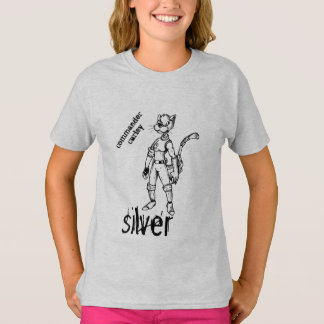 T-SHIRT "ARGENT"