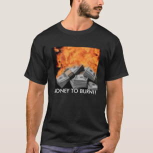 T-SHIRT ARGENT À BRÛLER ! !