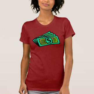 T-shirt Argent dans l'avant, défibreur dans le dos