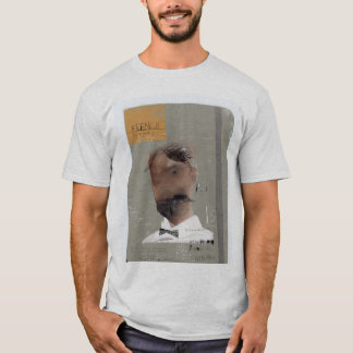 T-SHIRT ARGENT DE FRANÇAIS D'ARTICLE-COUVERTURE