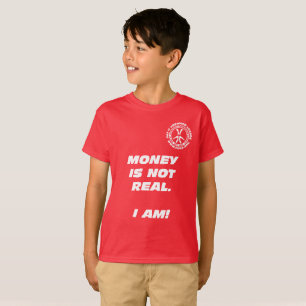 T-shirt Argent d'enfants le "n'est pas vrai ! "