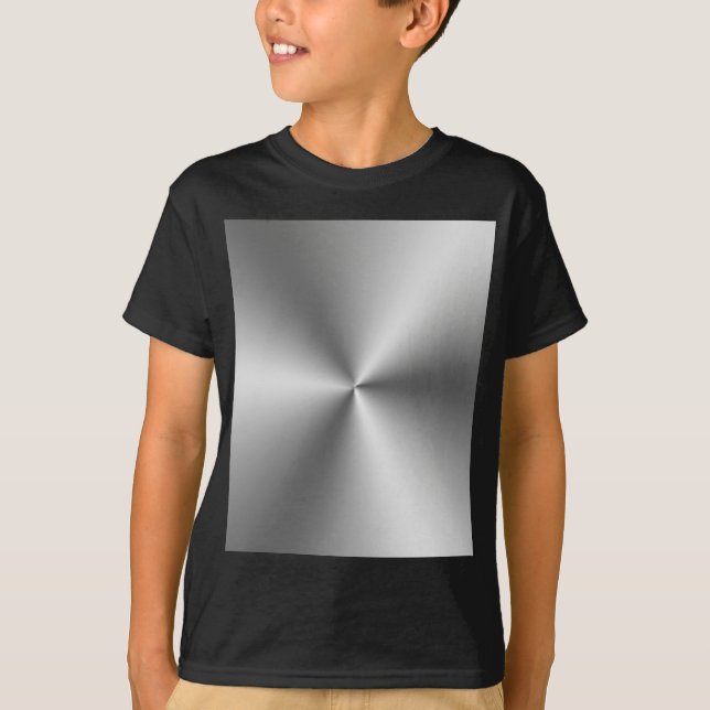 T-shirt Argent métallique (Devant)