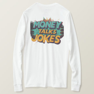 T-shirt Argent Talks plaisanteries