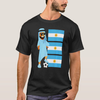 T-shirt Argentina Sheik Argentina Flag Soccer