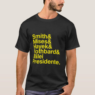 T-shirt Argentine Libertaria Javier Milei Presidente 2023
