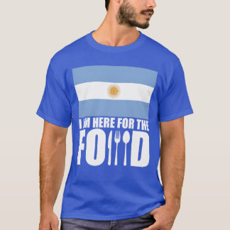 T-shirt Argentine nourriture de voyage souvenirs amis