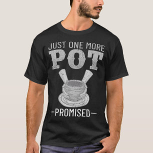 T-shirt Argile de poterie drôle de pot en céramique sculpt