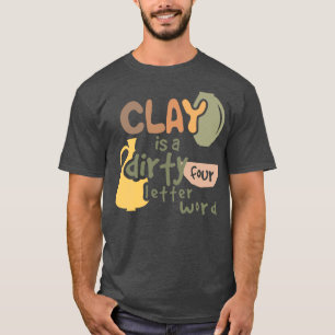 T-shirt Argile de poterie pour studio de céramique