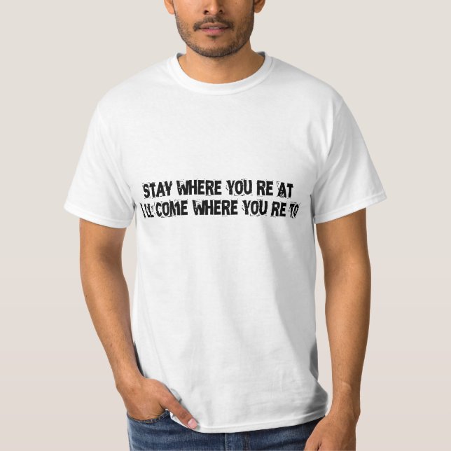 T-shirt Argot de Newfie (Devant)