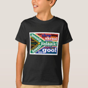T-shirt Argot et colloques sud-africains