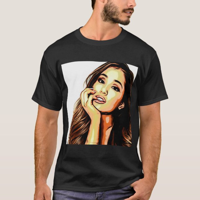 T-shirt Arianna Grande Photo Design (Devant)