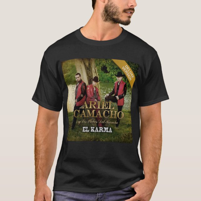 T-shirt Ariel Camacho - Album El Karma 2014 (Devant)