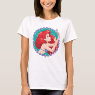 T-shirt Ariel dans le cadre de coquillage