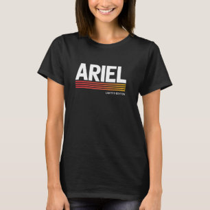 T-shirt Ariel Limited Edition Vintage Nom personnalisé Mar