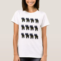 T-Shirt Aries Galaxy Pattern Bélier – Bélier Fougu