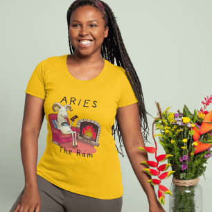 T-shirt Aries la constellation d'étoiles du zodiaque de Ra