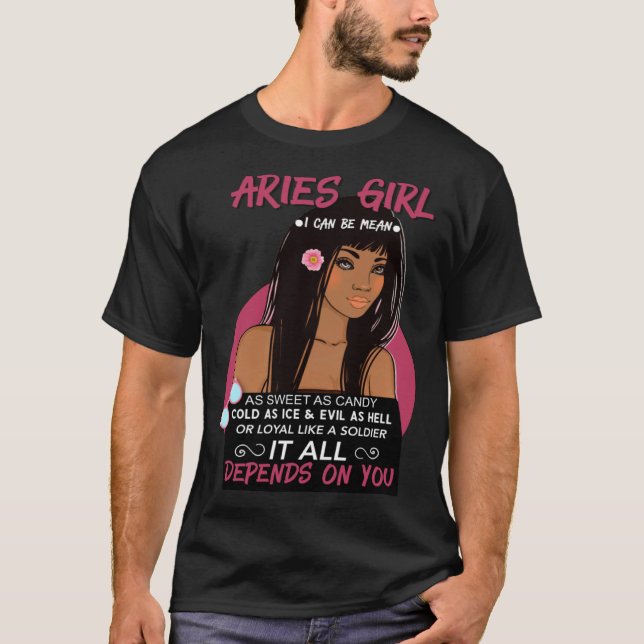 T-shirt Aries Sign  for Women (Devant)
