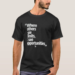 T-shirt Aries Zodiac Où D'Autres Voient Des Limites