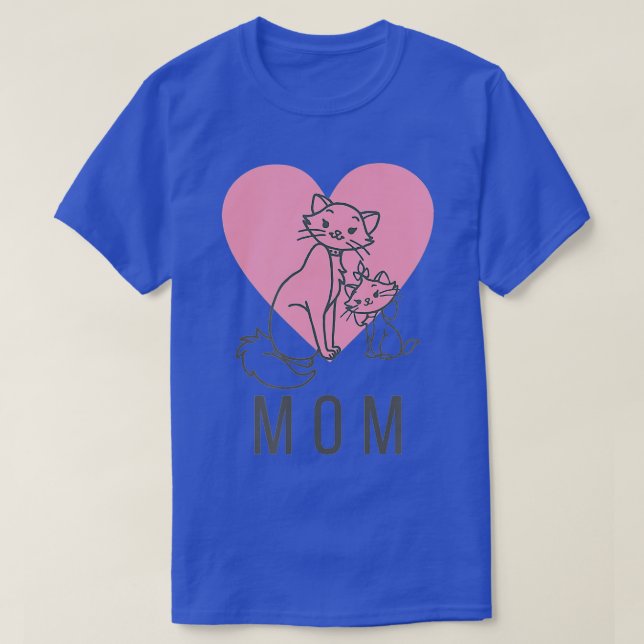 T-shirt Aristocats Duchess et Marie Mothers Day (Design devant)