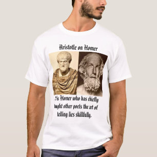 T-shirt aristotle_altemps, homer, Aristote sur Homer, I…