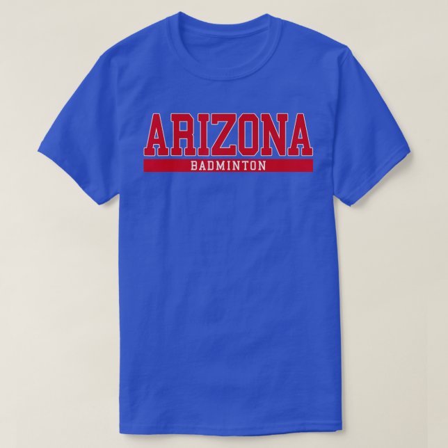 T-shirt Arizona Badminton (Design devant)