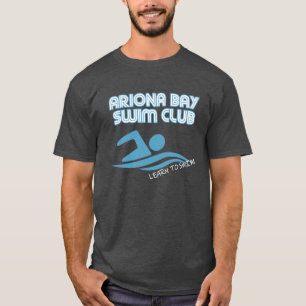 T-shirt Arizona Bay Swim Club Apprendre à nager 1 Oversize