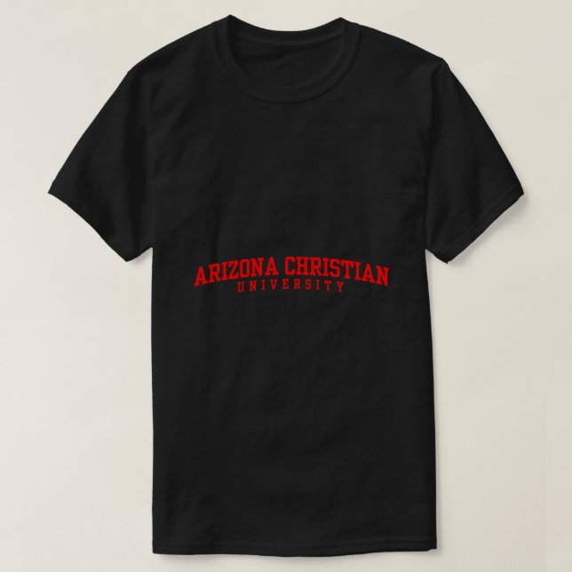 T-shirt Arizona Christian University OC0248 Manche longue (Design devant)