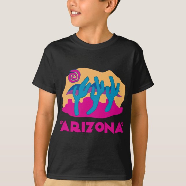 T-shirt Arizona Desert Rose (Devant)