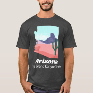 T-shirt Arizona Fière devise de l'État L'État du Grand Can