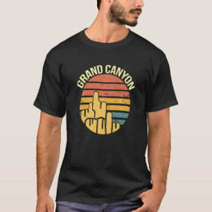 T-shirt Arizona Grand Canyon Montagnes Rétro Et Colorado