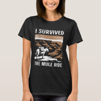 T-shirt Arizona J'AI SURVÉCU À LA BALADE À MUlet Drôle Gra