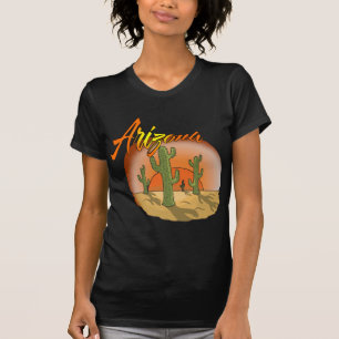 T-shirt ARIZONA Sunset Cactus