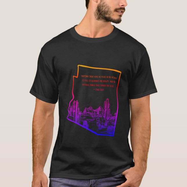 T-shirt Arizona Tee de Zane Grey (Devant)