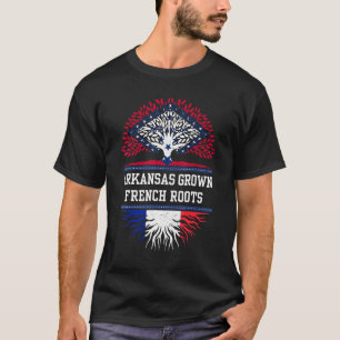 T-shirt Arkansas Cultivé Avec Des Racines Françaises Franc