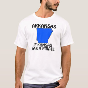 T-shirt Arkansas - Si Le Kansas Était Un Pirate