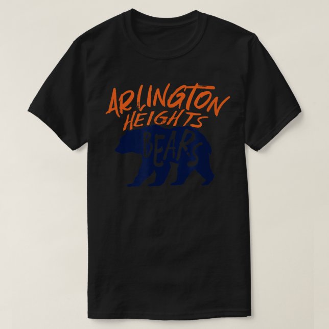 T-shirt Arlington Heights Bears Football Team Touchdown Re (Design devant)