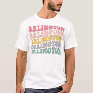 T-shirt Arlington TX Arlington Texas Retro Bachelorette