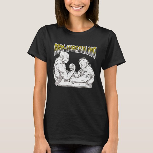 T-shirt Arm Wrestling (Devant)