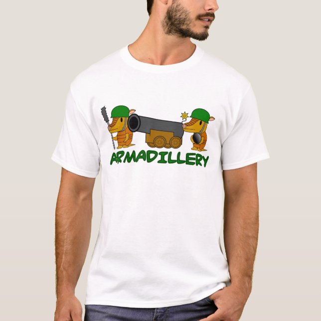 T-shirt armadillery (Devant)