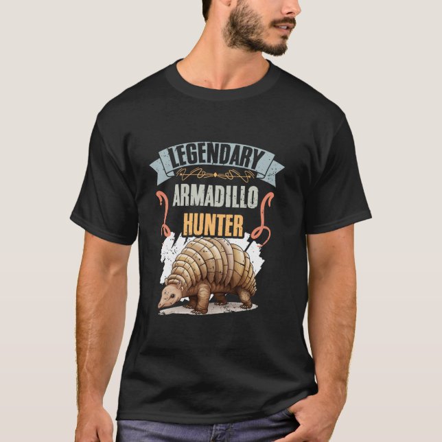 T-shirt Armadillo Hunter légendaire Armadillo Hunti (Devant)